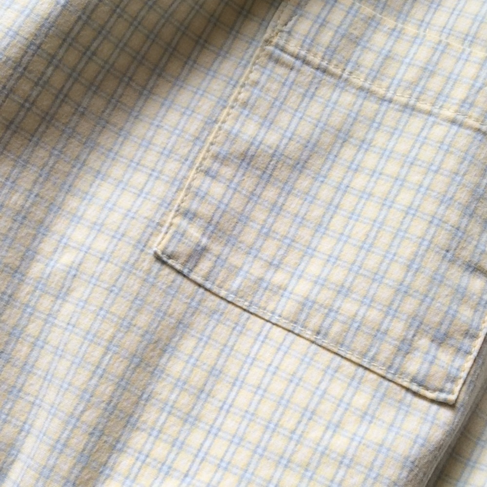 Denim & Company Button Down 3/4 Sleeve Top